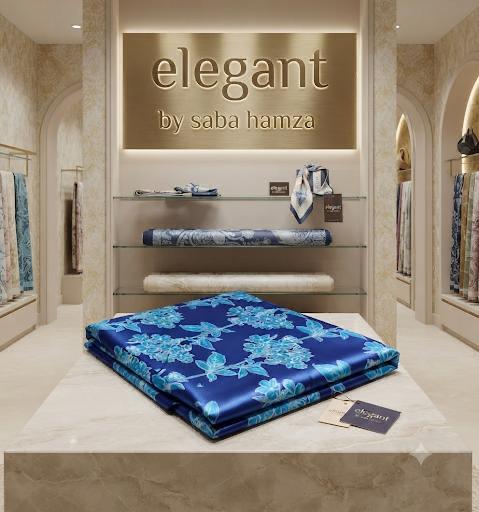 Elegant By Saba Hamza Shirt trouser 2 pcs