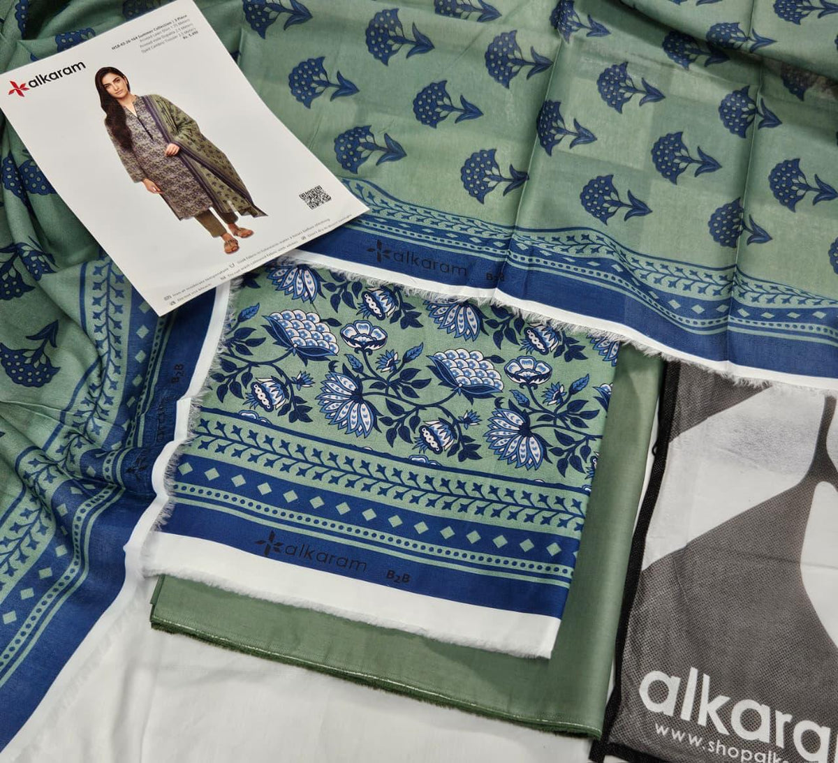 Alkaram printed 3 pcs