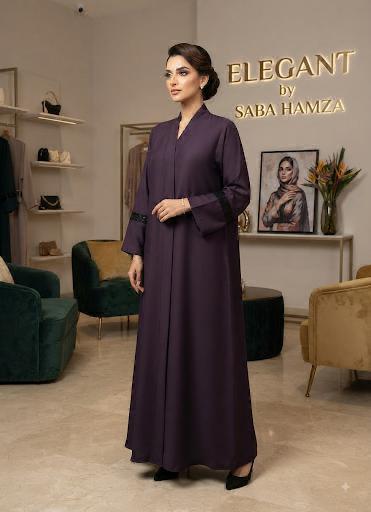 Royal Purple Premium Abaya