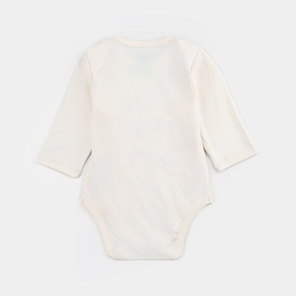 Infant Girls Cotton Interlock Romper F/S HELLO LITTLE CUTIE