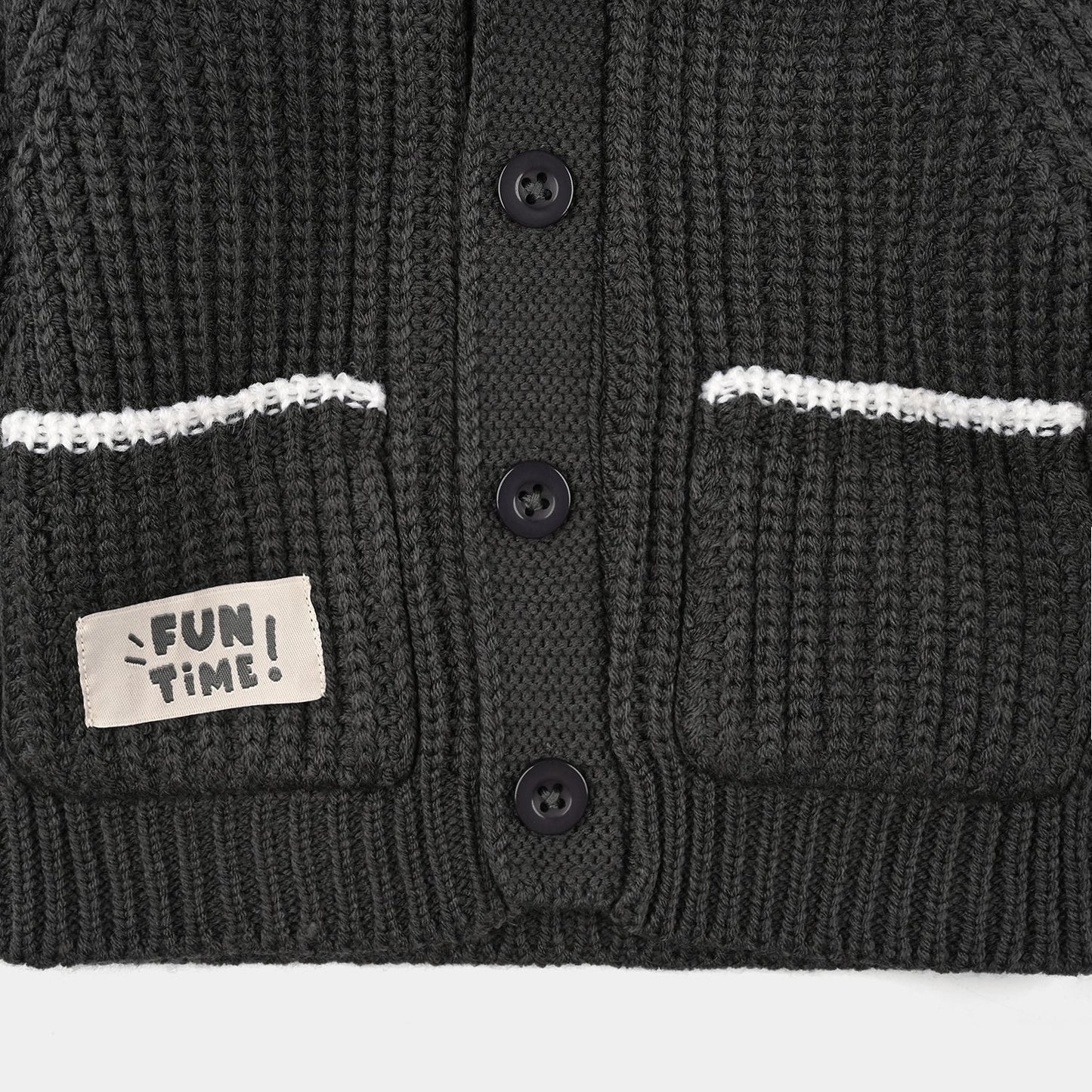 Infant Boys Acrylic Suit - Grey