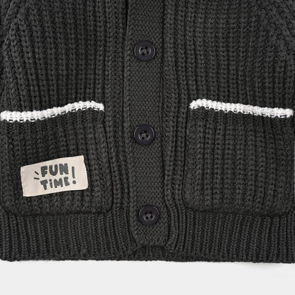 Infant Boys Acrylic Suit - Grey