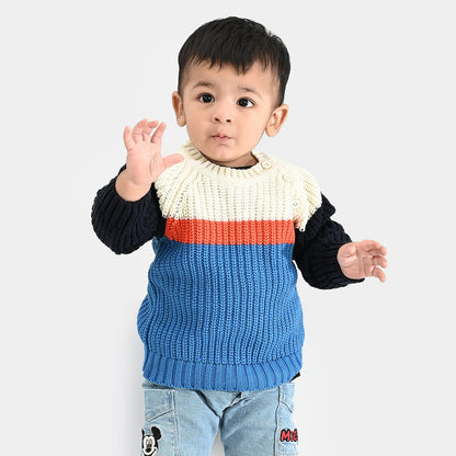 Infant Boys Acrylic Sweater-Fabulous-Multi