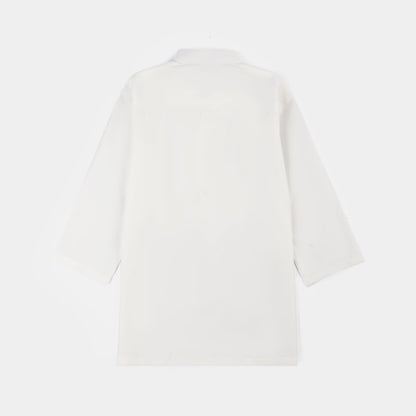Infant Boys Poly Viscose Kameez Pajama (Blended) - White
