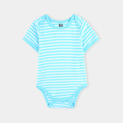 Infant Boys Cotton Interlock Romper Set Elephants