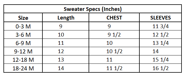 Infant Boys Sweater Knit Character