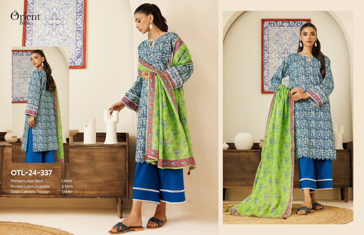Unstitch Orient 3 pcs