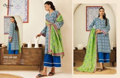 Unstitch Orient 3 pcs