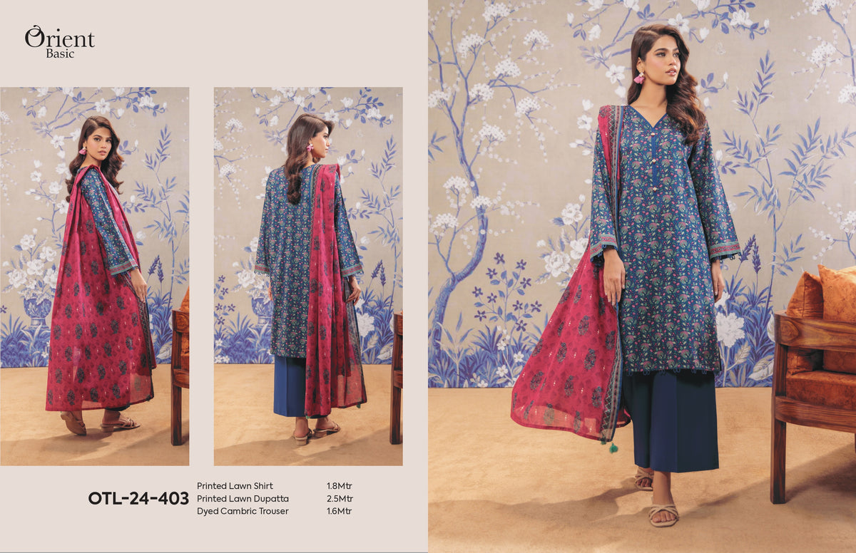 Unstitch Orient 3 pcs