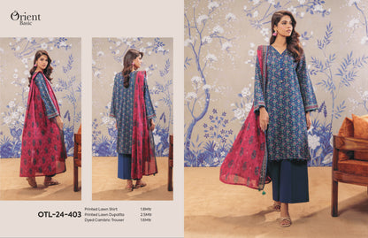 Unstitch Orient 3 pcs
