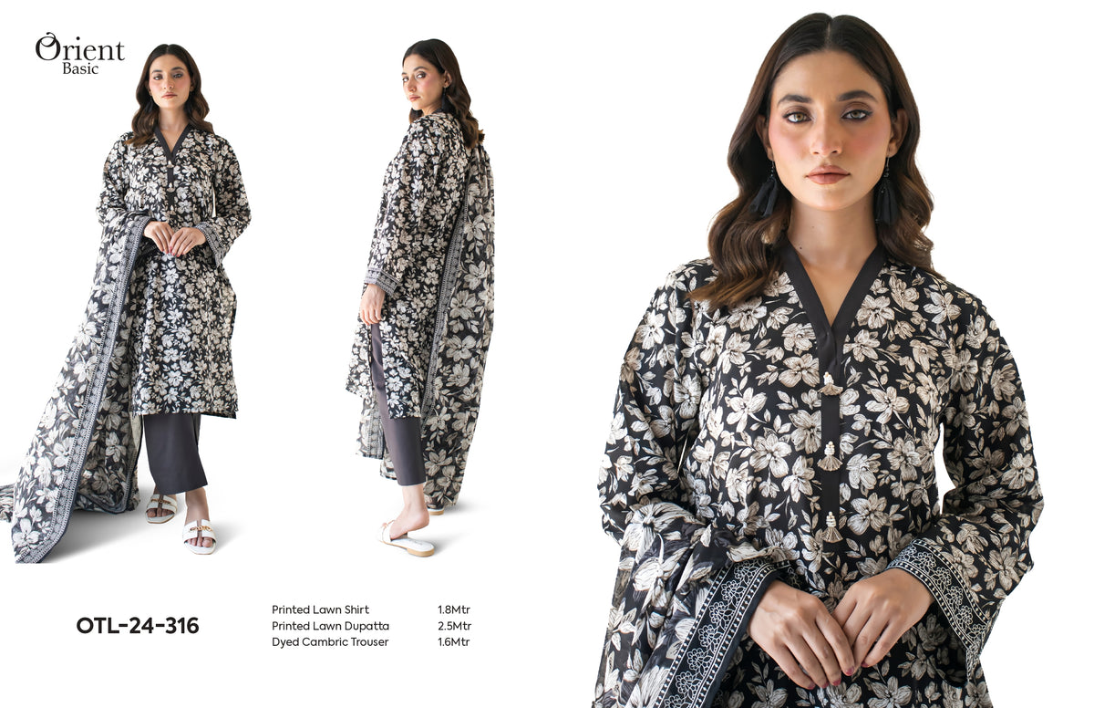 Unstitch Orient 3 pcs