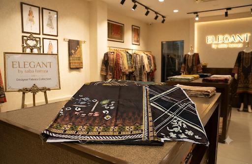 Bin saeed 2 pcs Unstitch Shirt dupatta