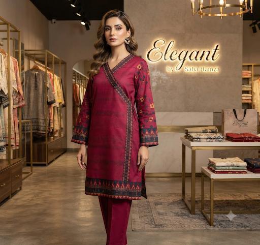 Elegant By Saba Hamza stitch collection