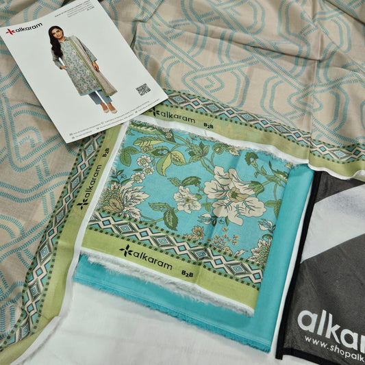 Alkaram printed 3 pcs