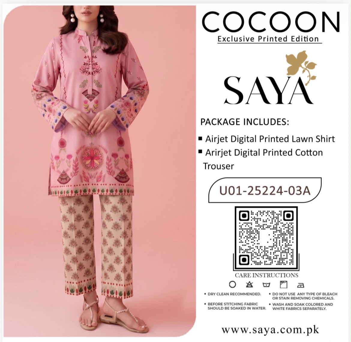Saya 2 piece cord set