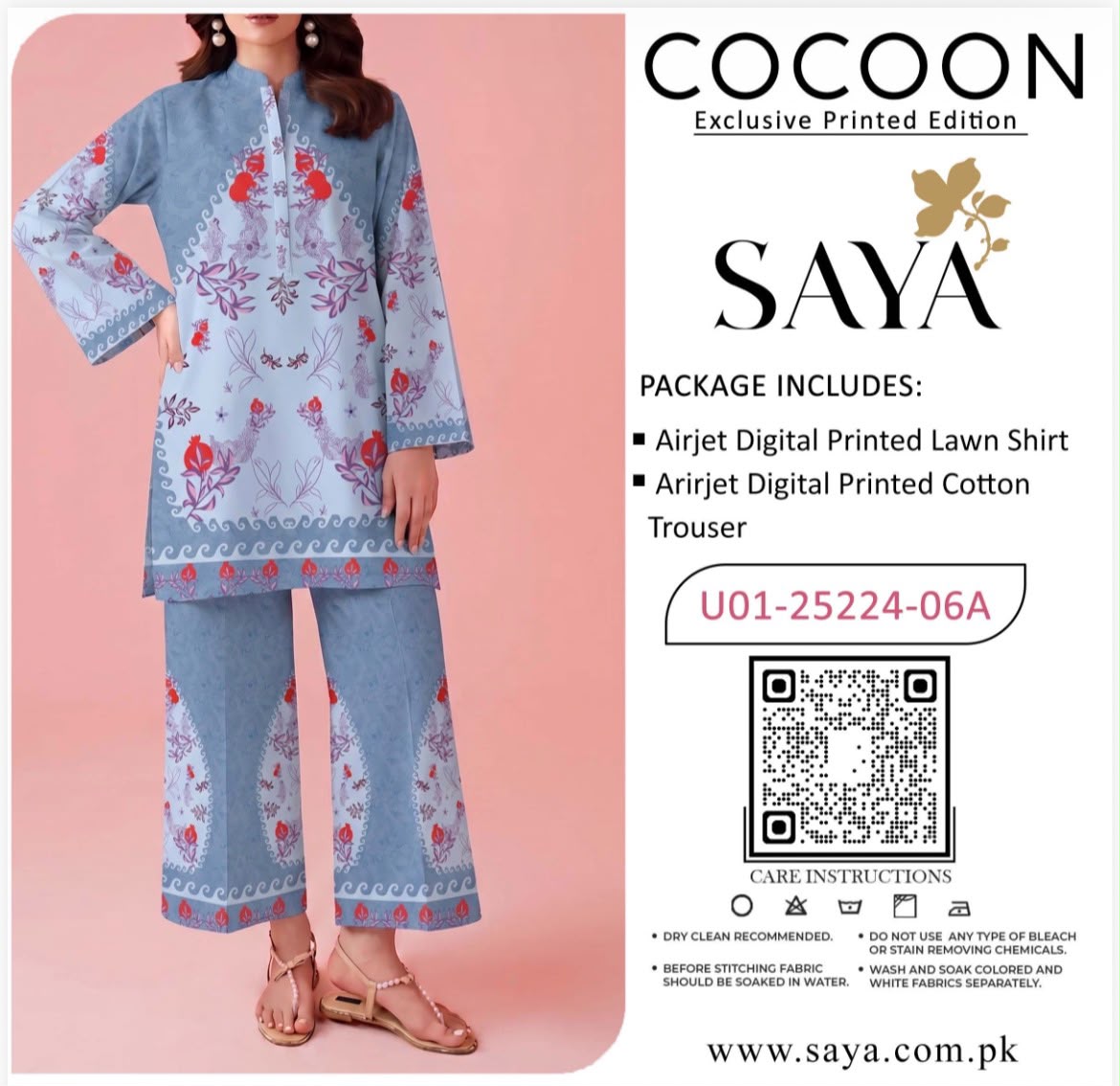 Saya 2 piece cord set