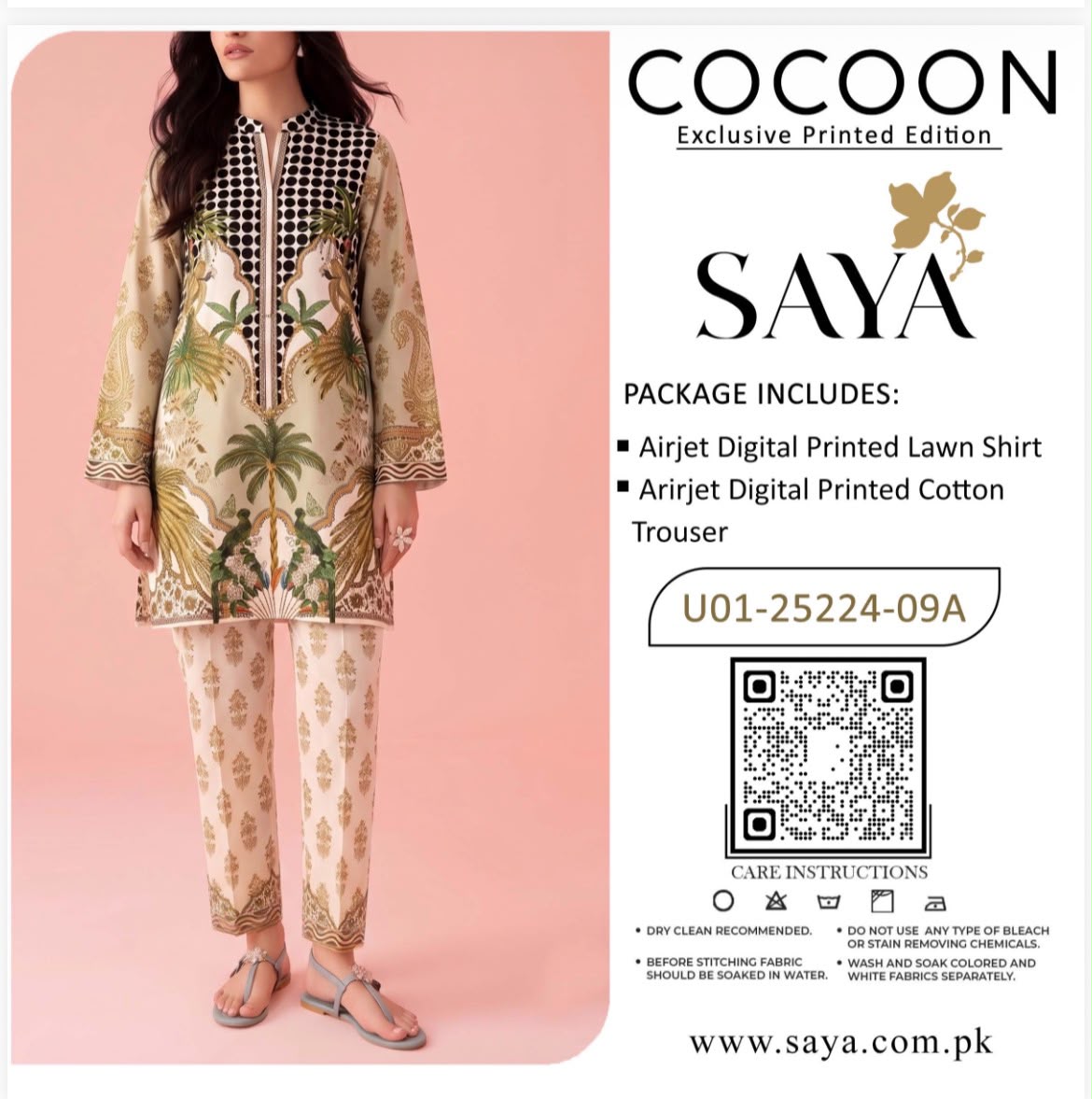Saya 2 piece cord set