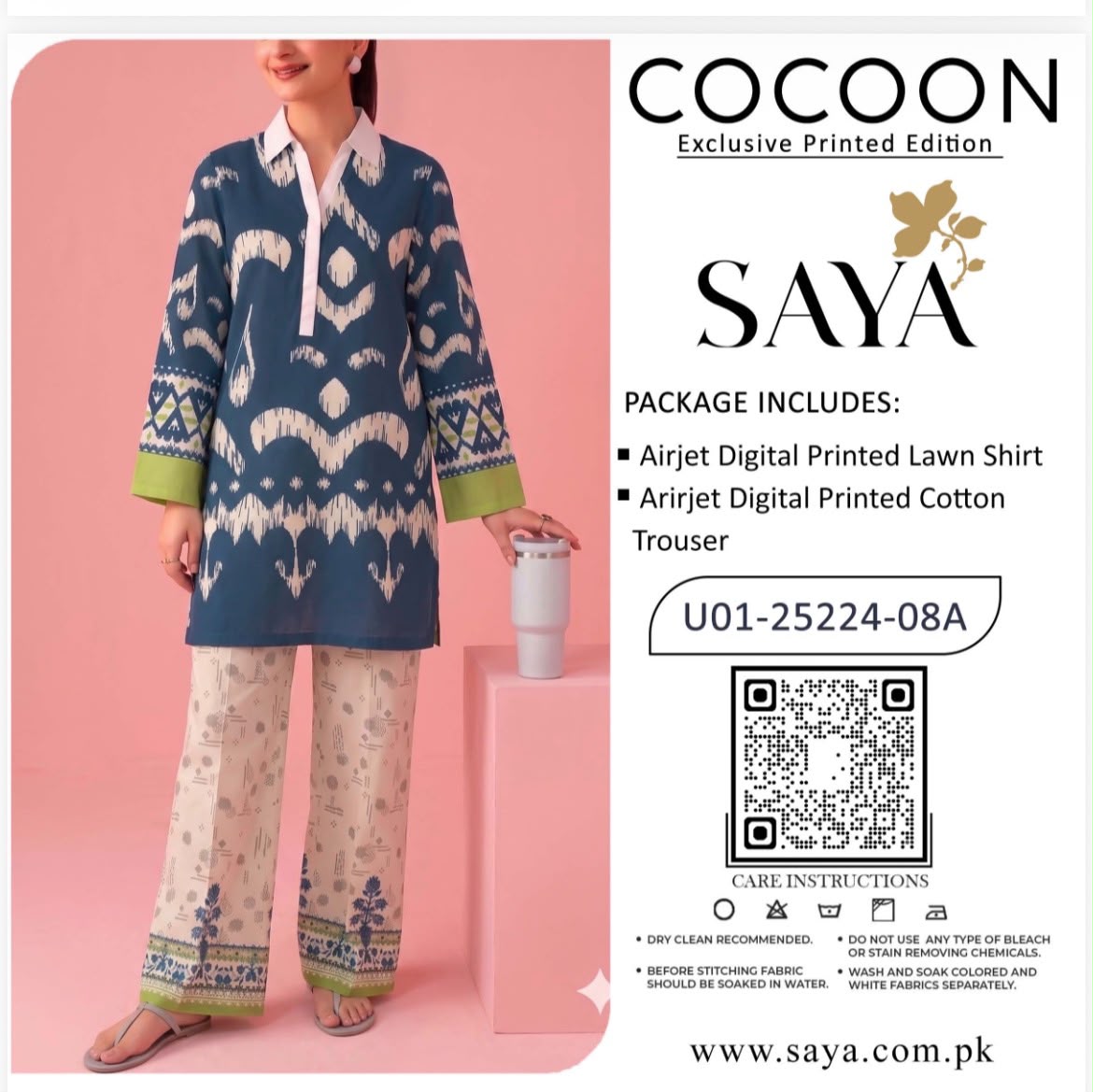 Saya 2 piece cord set