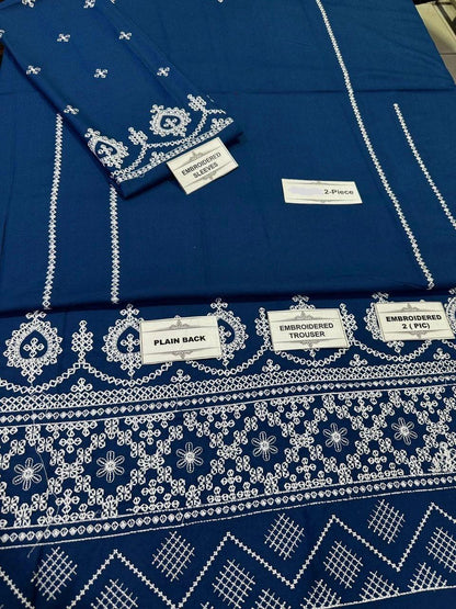 Embroidered 2 pcs Shirt trouser