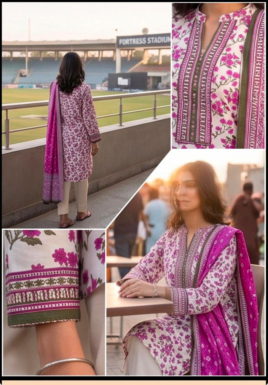 Embroidered 2 pcs Shirt trouser