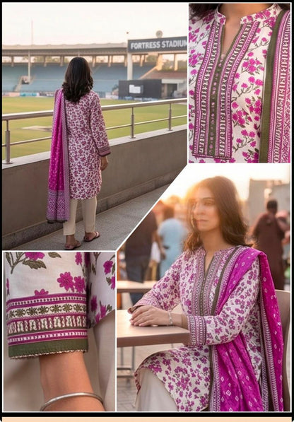 Embroidered 2 pcs Shirt trouser