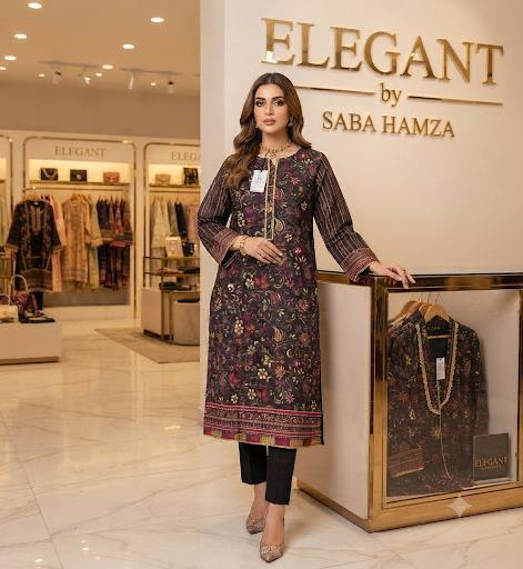 Elegant By Saba Hamza stitch collection