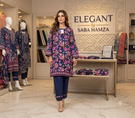Elegant By Saba Hamza stitch collection