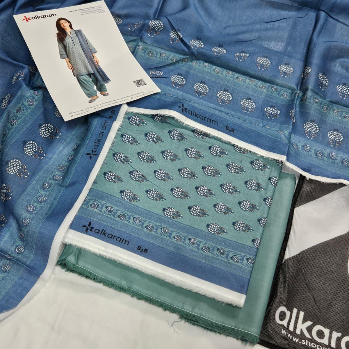 Alkaram printed 3 pcs