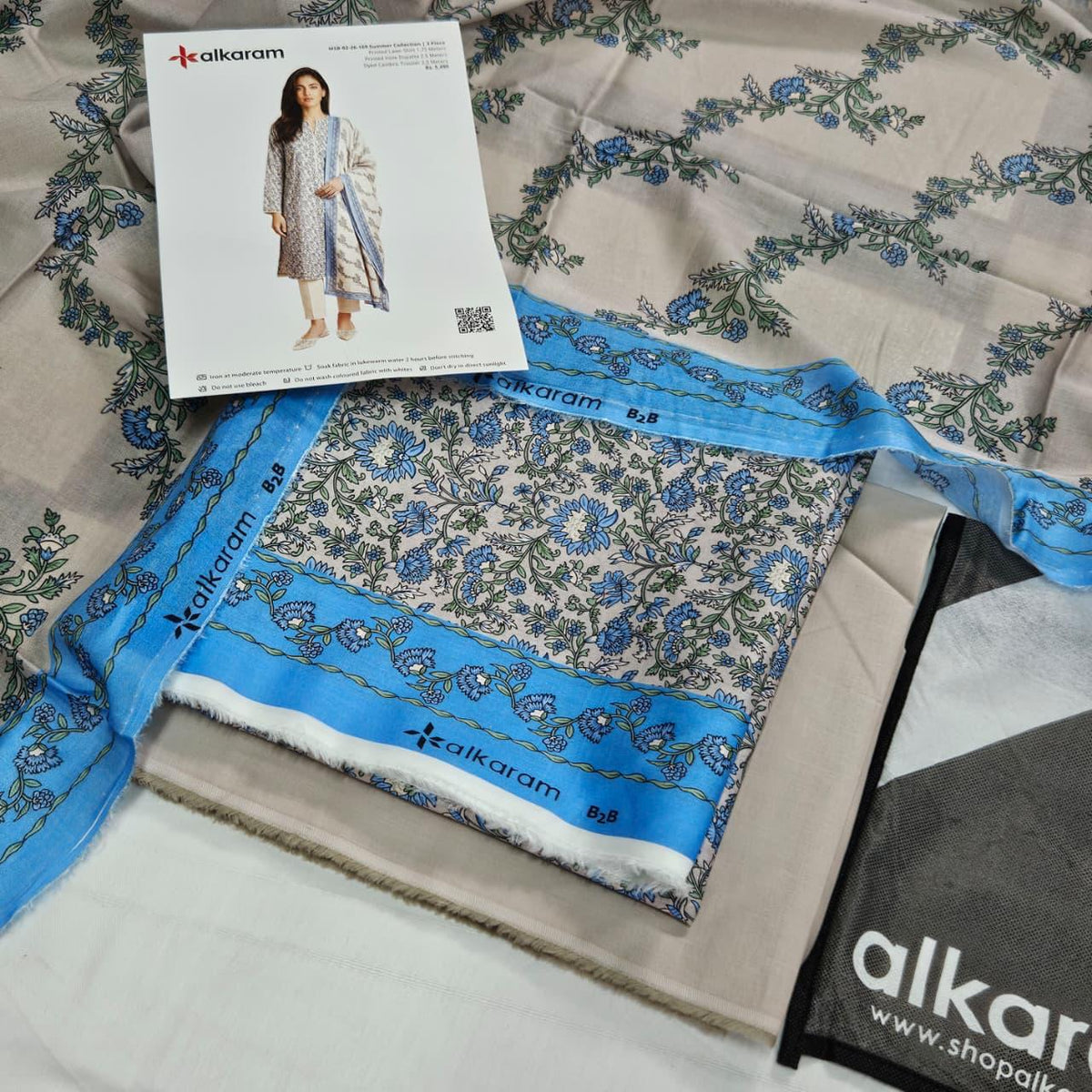 Alkaram printed 3 pcs