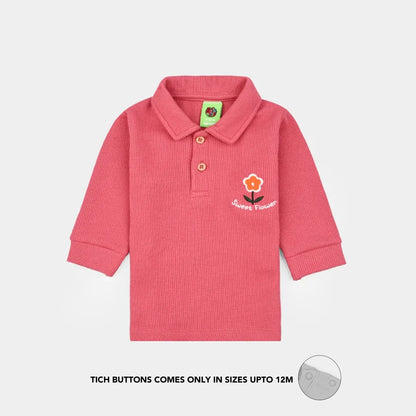 Infant Girls Thermal Suits - Pink