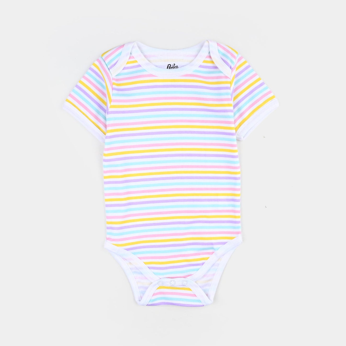 Infant Girls Cotton Interlock Romper Set (3PCS)