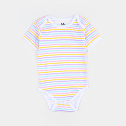 Infant Girls Cotton Interlock Romper Set (3PCS)