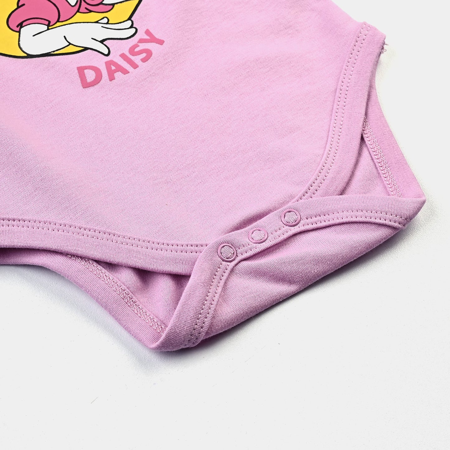 Infant Girl Cotton Interlock Romper