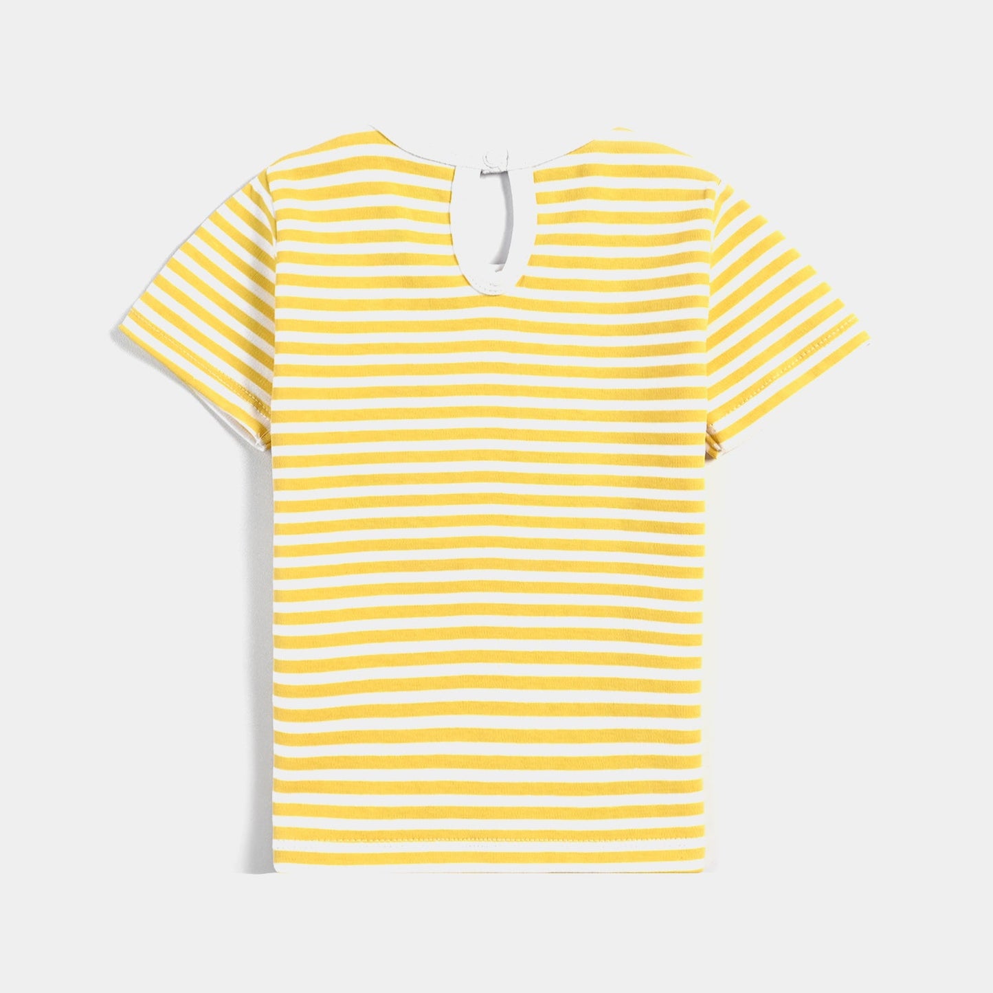 Infant Girls Cotton Interlock Suit (Hello Summer) - Yellow