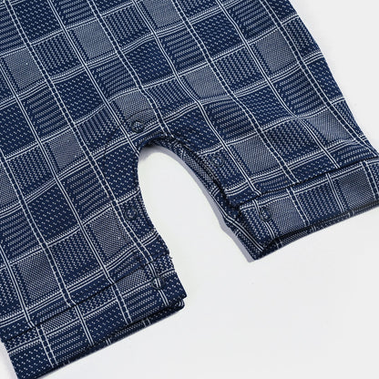 Infant Boys Cotton Interlock Romper