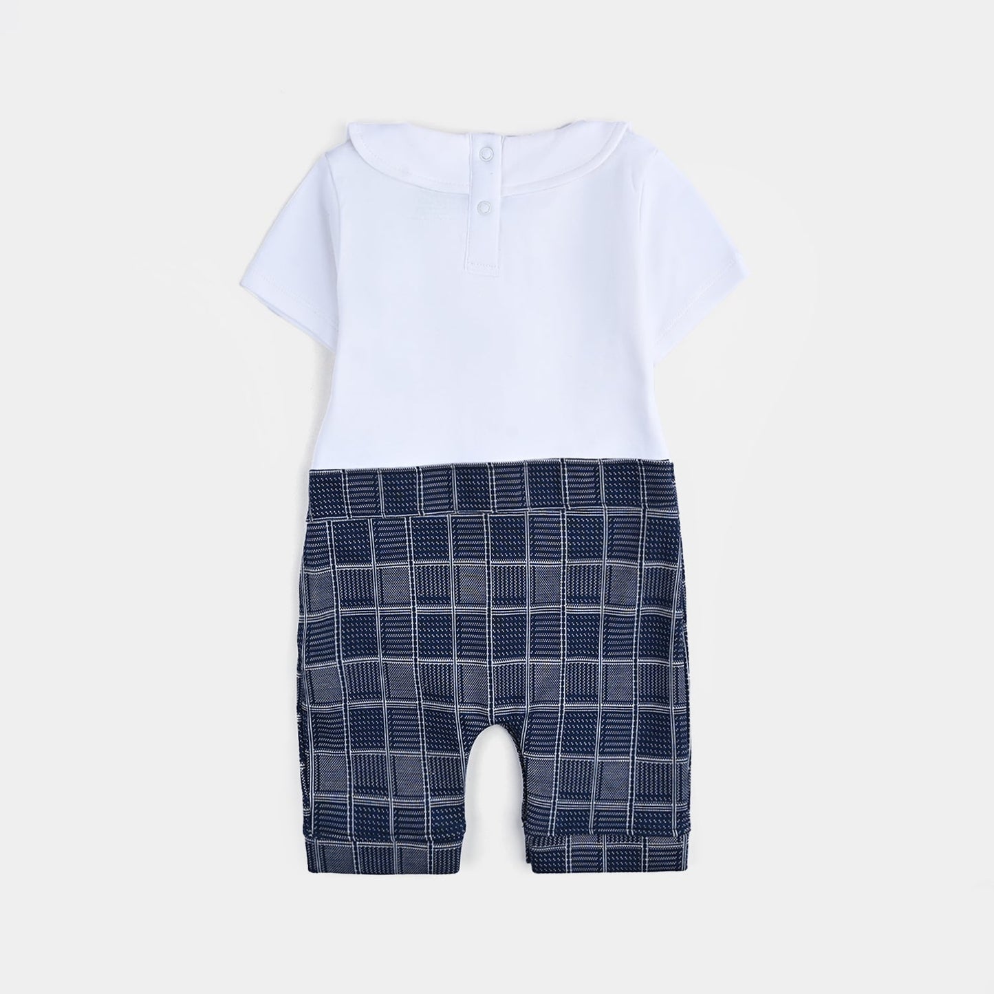 Infant Boys Cotton Interlock Romper