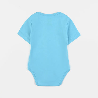 Infant Unisex Cotton Interlock Romper Safari Friends