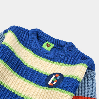 Infant Boys Acrylic Sweater-Best - Multi