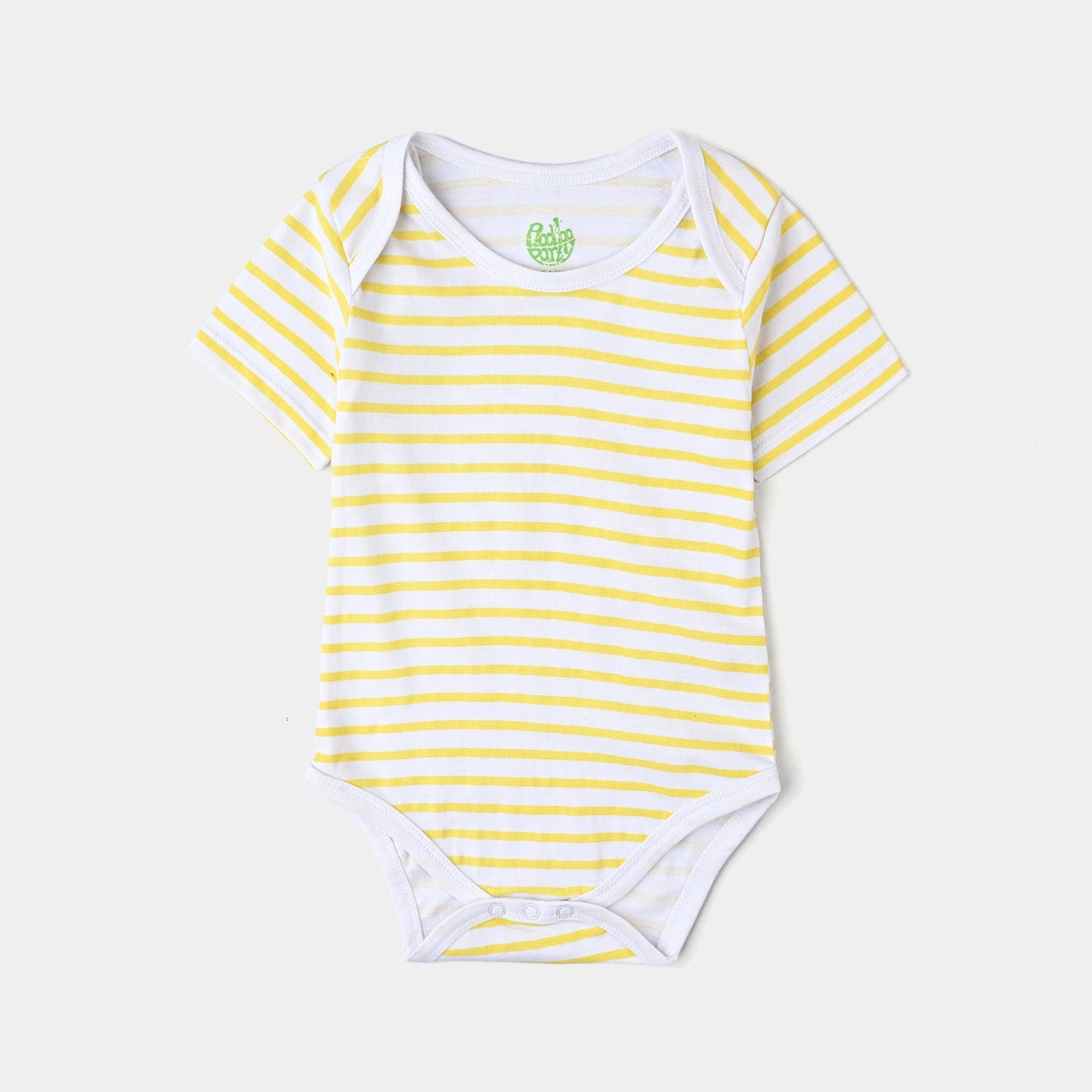 Infant Girls Cotton Jersey 3 Piece Set - Citrus/Yellow