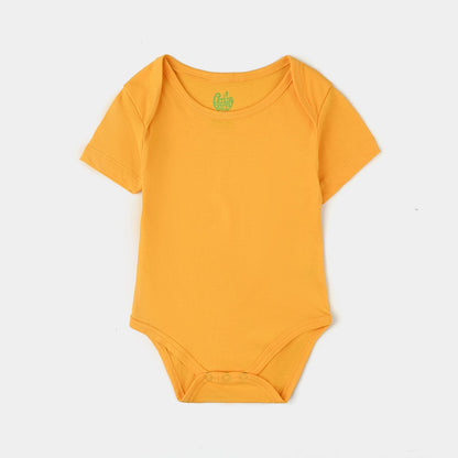 Infant Girls Cotton Jersey 3 Piece Set - Citrus/Yellow