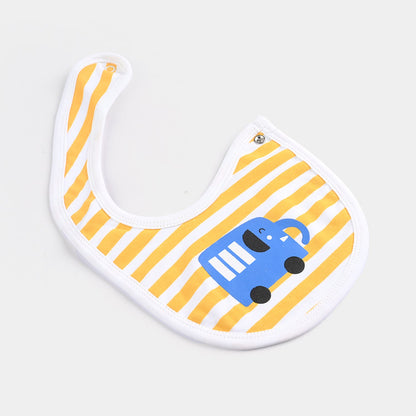 Baby Cotton Bib Animated Cars