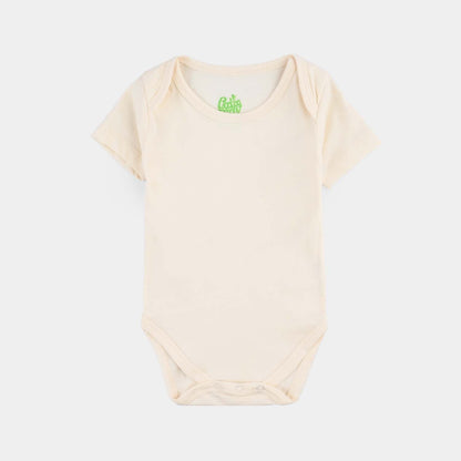 Pack Of 3 Infant Boys Cotton Jersey Basic Romper Set