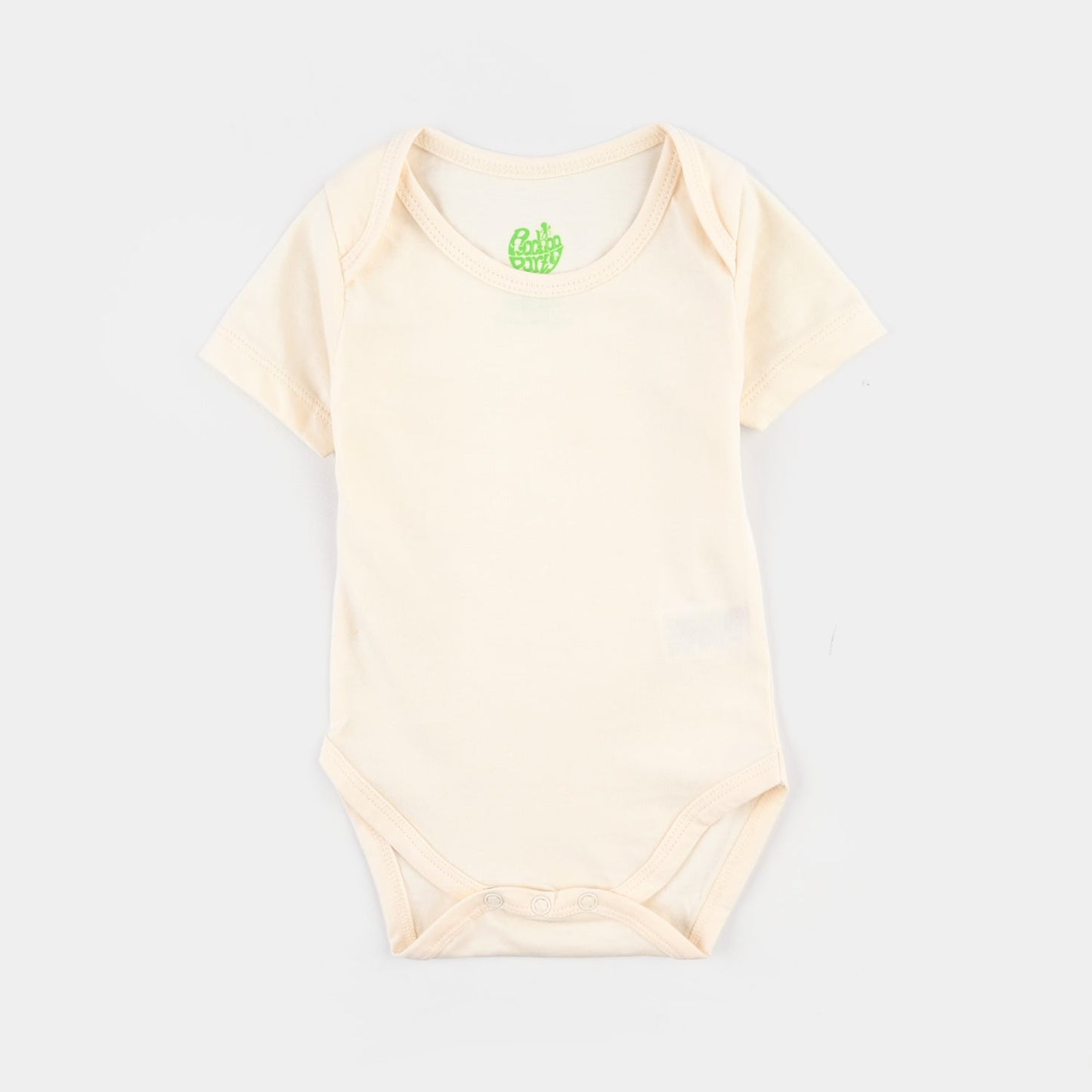 Pack of 3 Infant Girls Cotton Jersey Basic Romper Set - Peach/Off White/Lilac
