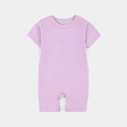 Infant Girls Cotton Jersey ROMPER - 3 Pcs Set