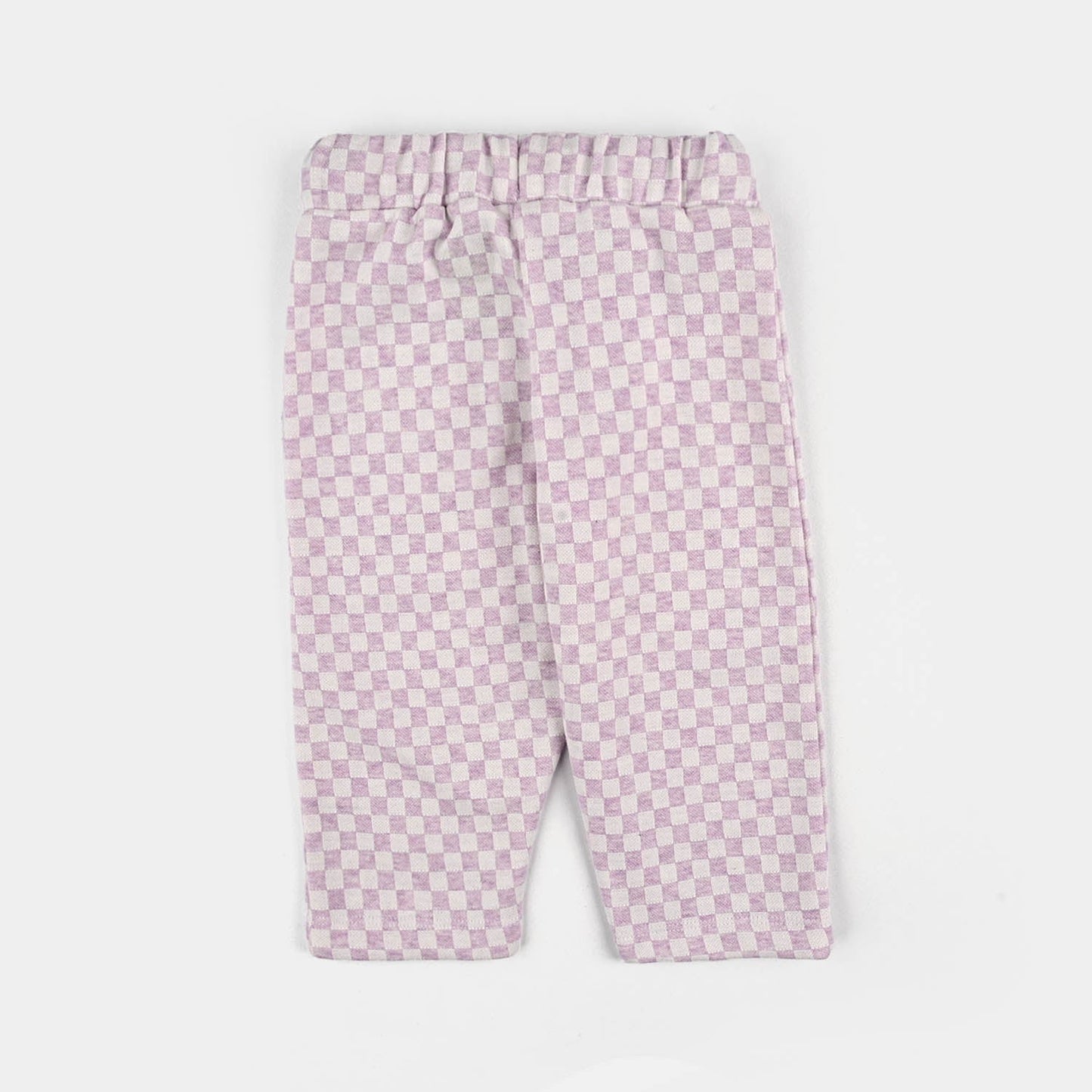 Infant Girls Jacquard Suit - Purple