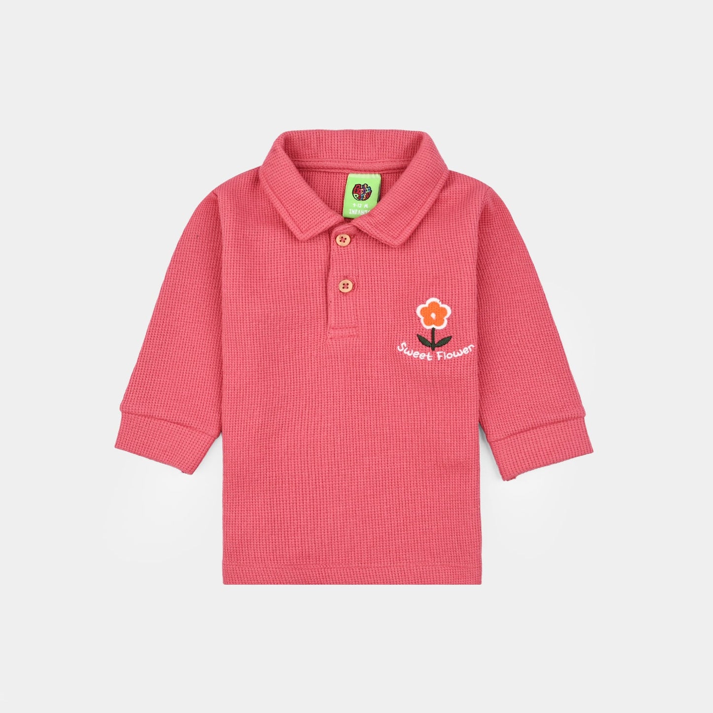 Infant Girls Thermal Suits - Pink