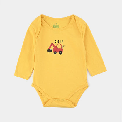 Infant Boys Cotton Jersey 3 Piece Set Romper Cars