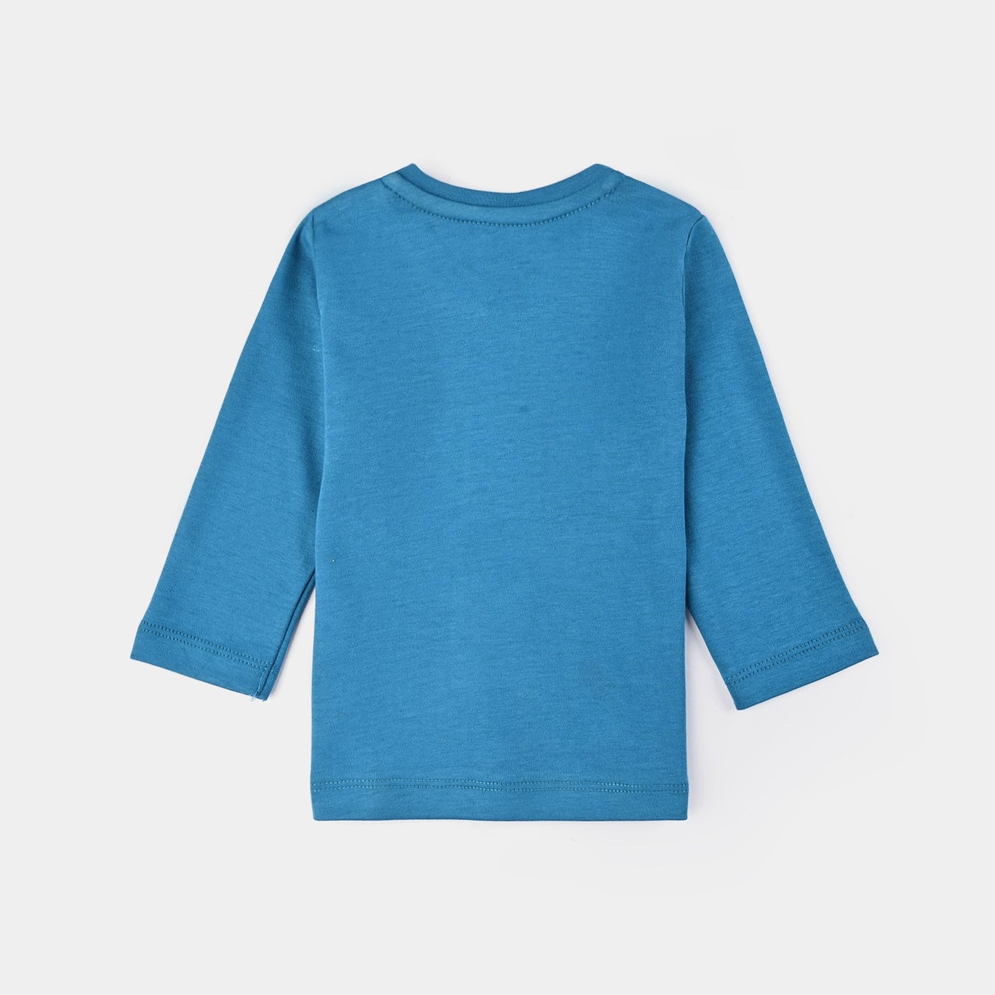 Infant Girls Cotton Interlock Suit - Blue