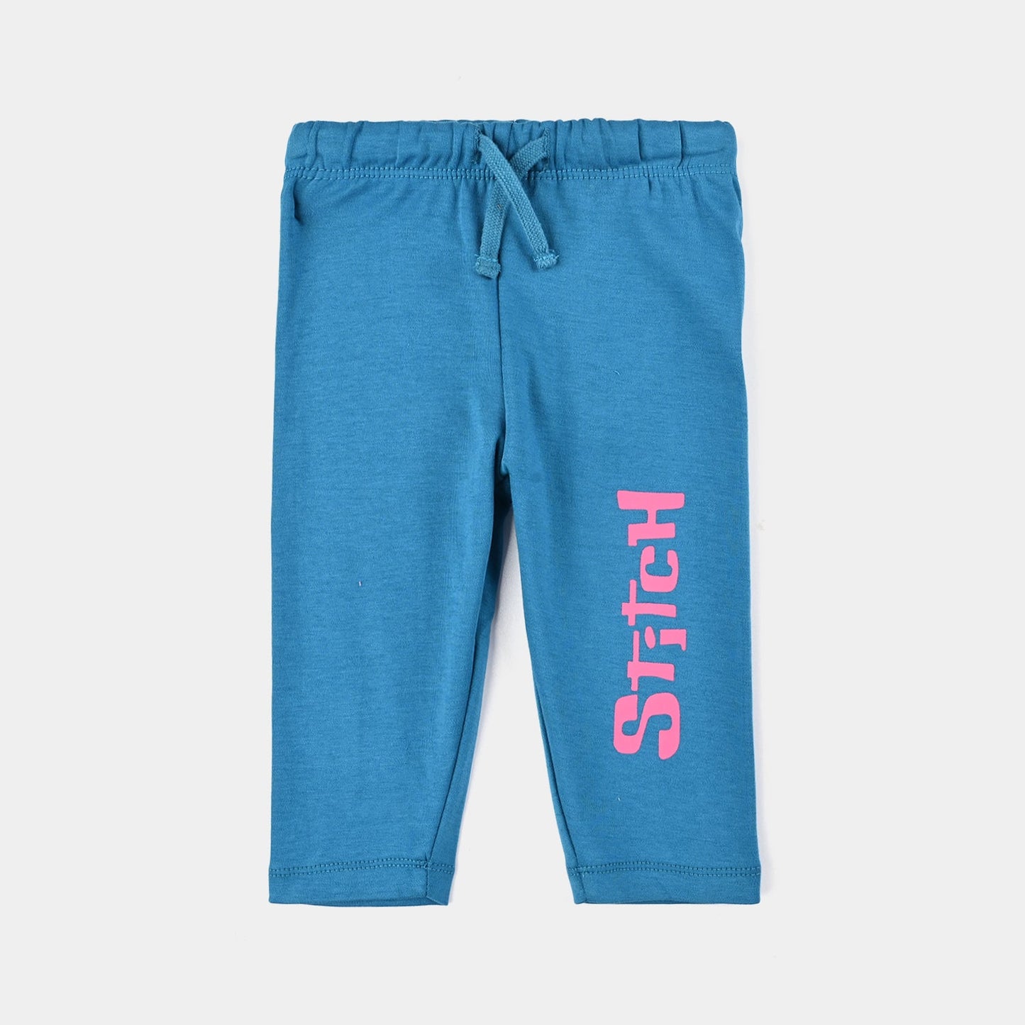 Infant Girls Cotton Interlock Suit - Blue