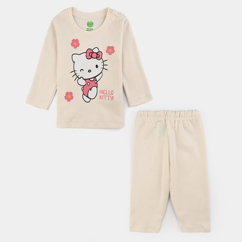 Infant Girls Cotton Interlock Suit Character
